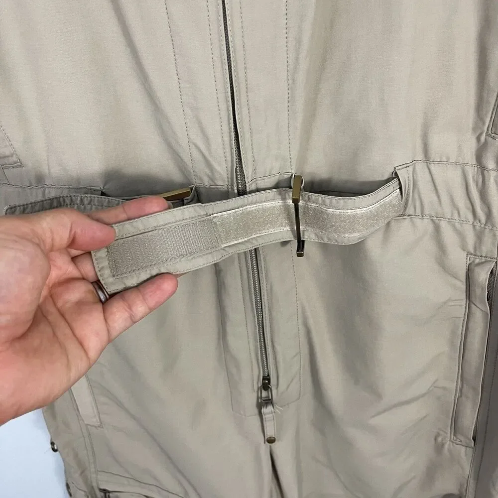Pro Flight Suits by‎ John Douglas Aviator Khaki Pilots Jumpsuit Pants - Small